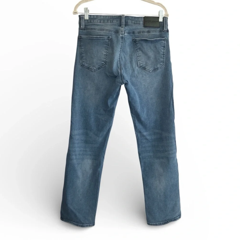 Lucky Brand High-Rise Back-Pocket Jeans in Faded Blue Wash Size 10